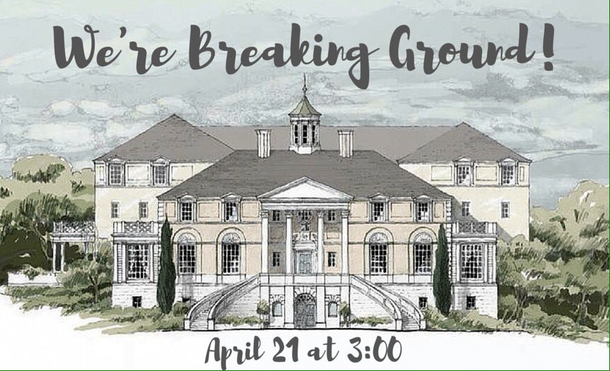 ArkansasPhiMu's tweet photo. IT'S OFFICIAL!!!! Clear your calendars, because we are breaking ground on the Mu Mansion April 21 at 3:00! 💗 https://t.co/63i40lszew