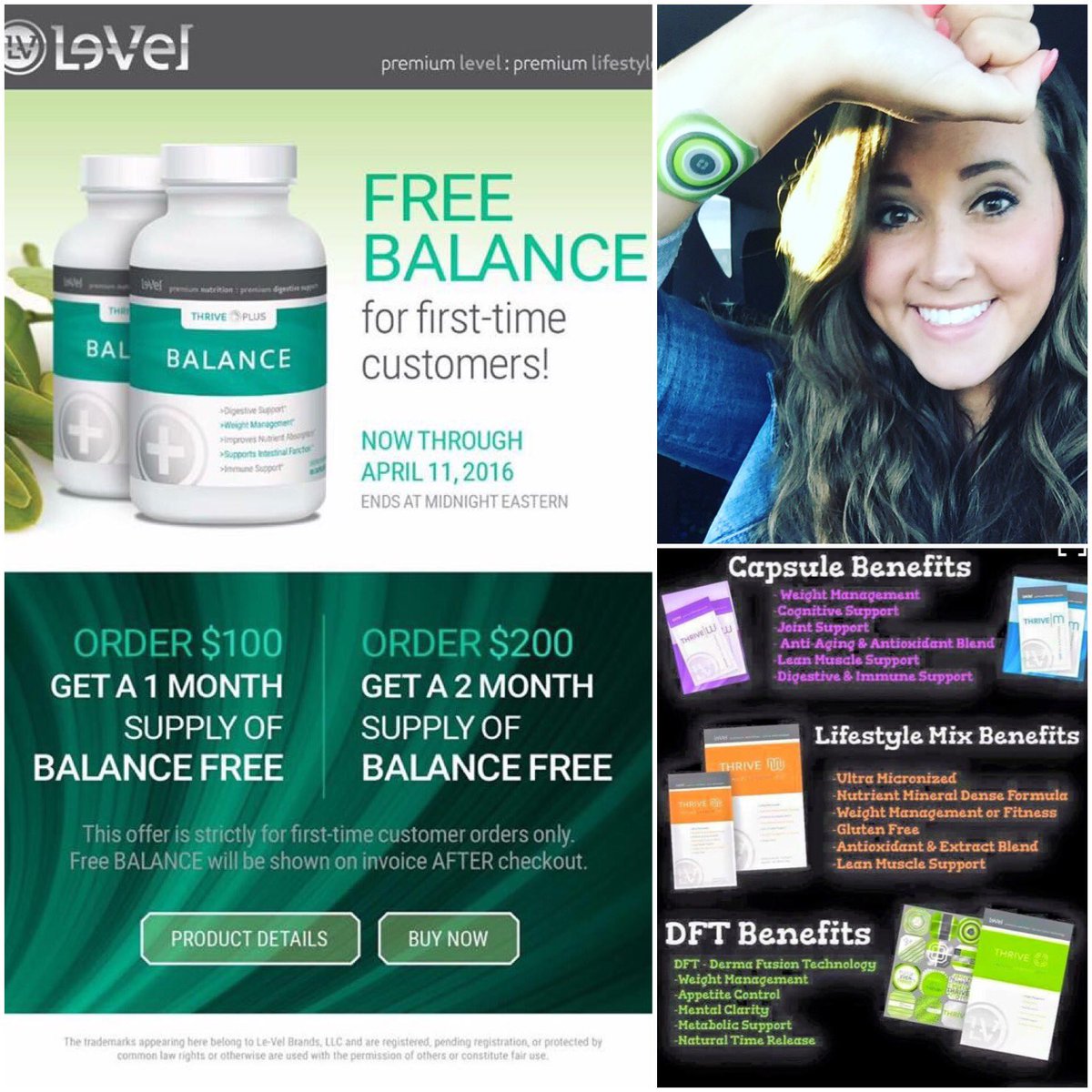 Torrie_Jewel's tweet photo. In case I wasn't annoying you enough on Facebook.... #thrive #lifestylechange #energy #freestuff #behappy https://t.co/i8aIPzTWYX