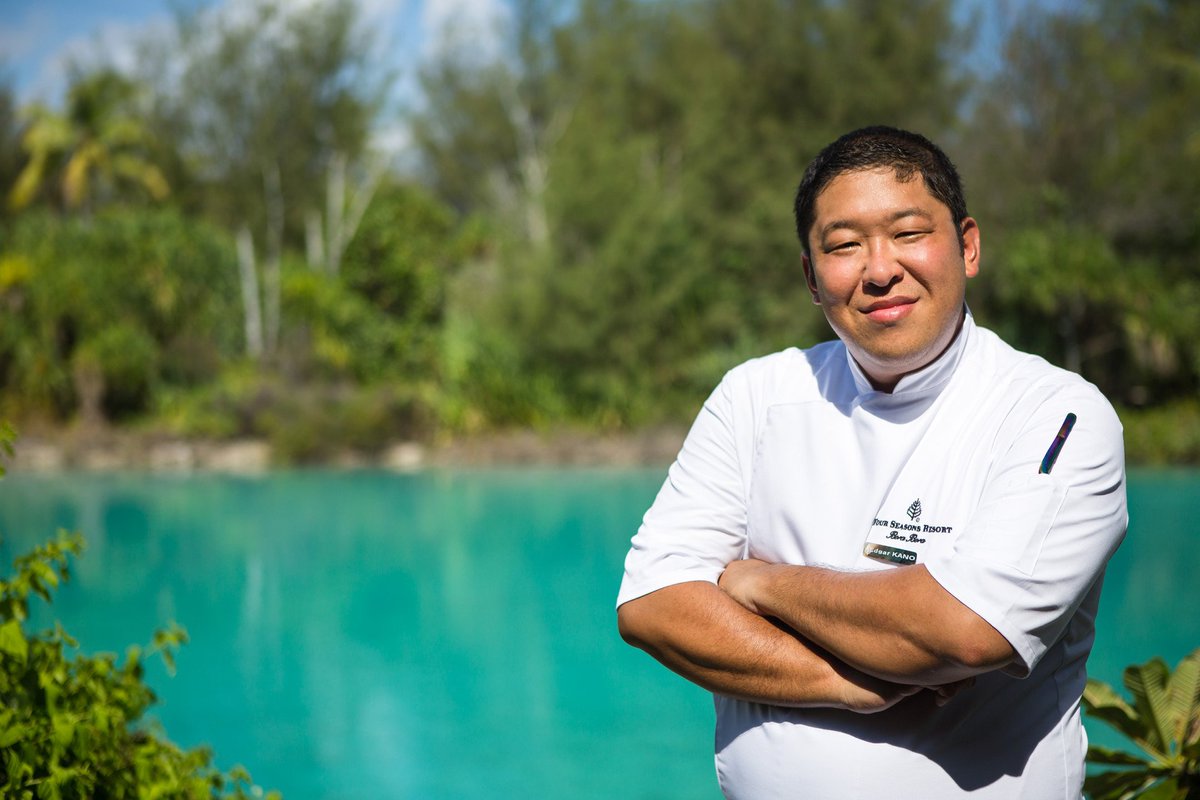 FSBoraBora's tweet photo. We're excited to welcome our new Executive Chef Edgar Kano https://t.co/AJAzlYMNvj 
@FSBoraBora #CulinaryVeteran https://t.co/AKECyAgnQk