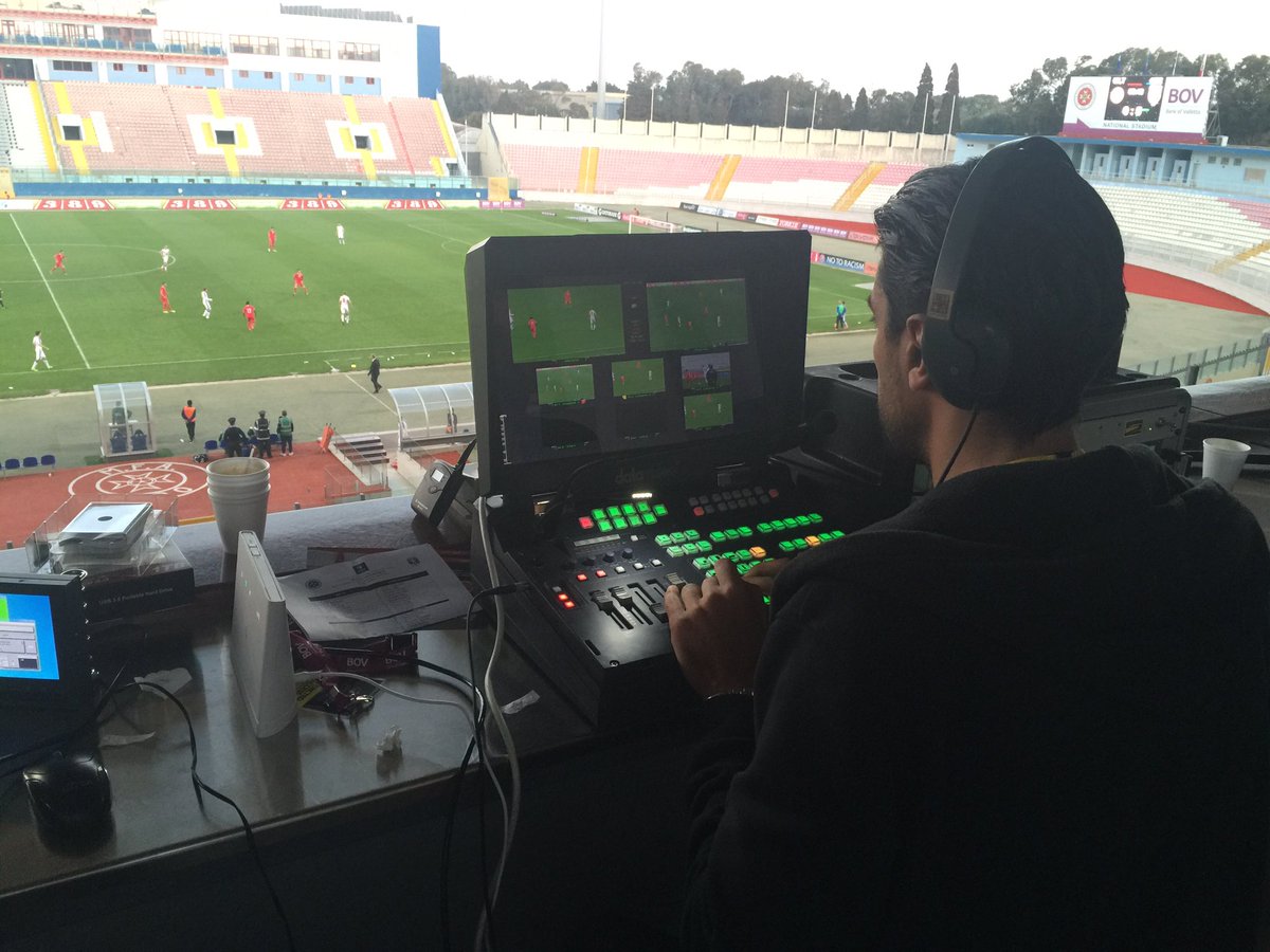 SandroMicallef's tweet photo. #COLOURBARS tv production #maltasport https://t.co/d2p9ObboXq
