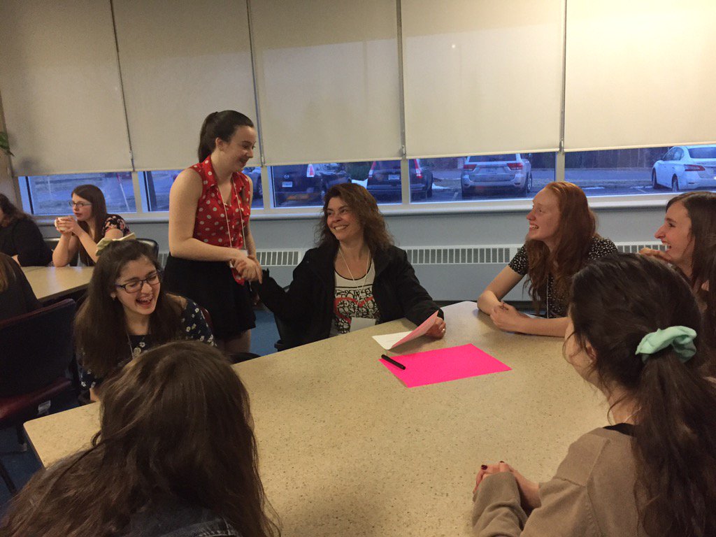 Icebreaker!  What does a handshake mean to you?  #techsploration #WomenInSTEM <a href="/Techsploration/">Techsploration</a>