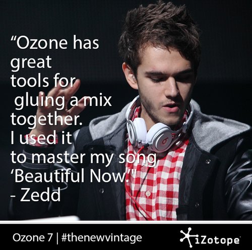 TOM_ZAMPA's tweet photo. Despite not loving Zedd's music, Ozone 7 is hands down an essential plug-in to own #izotope #bumkt3210 https://t.co/OnayMF9Bh9
