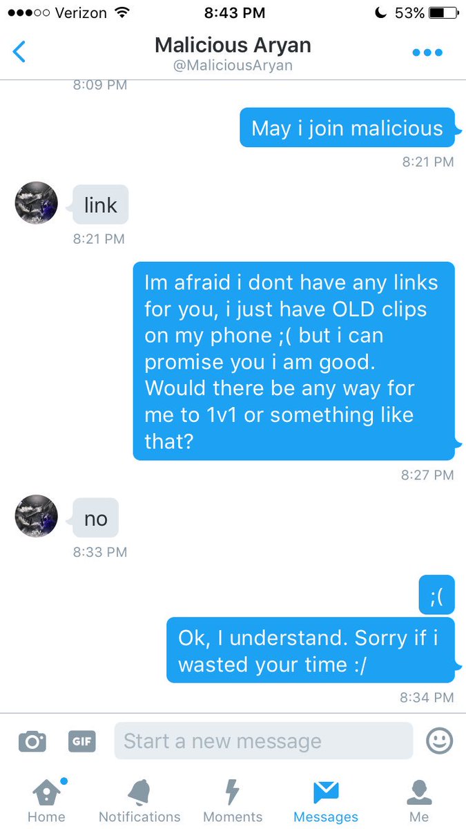 VexSwifty's tweet photo. @MaliciousAryan what a fucking douche bag! :/ https://t.co/jy2ccbOzyN