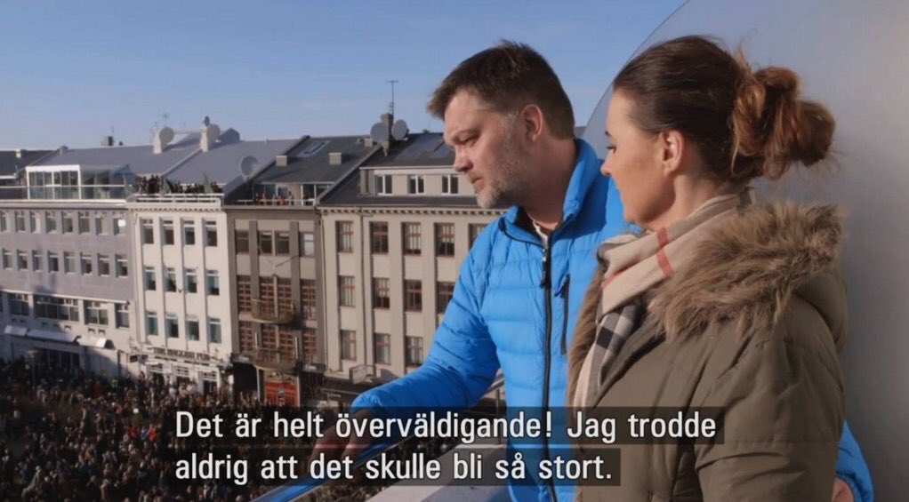 Þú ert skannski stundum kúl, en þú verður aldrei 'hæ ég var að breyta stjórnmálasögu Íslands' kúl.