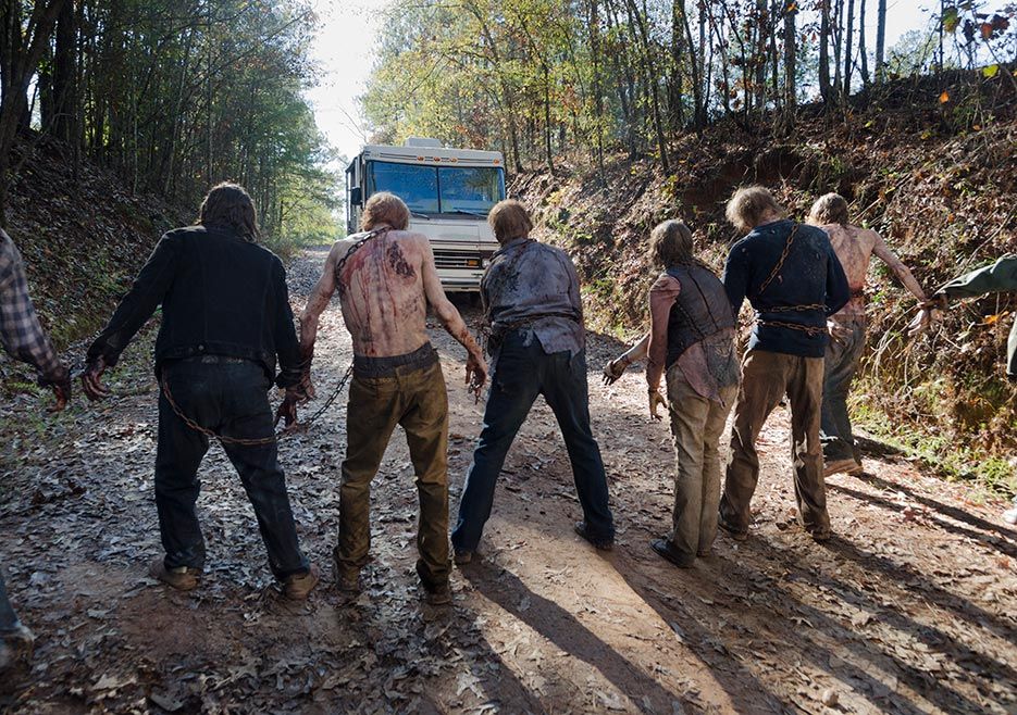 NomanTwd's tweet photo. They suffered in the last episode #TheWalkingDead 

@WalkingDead_AMC @TheWalkingDead https://t.co/B4MCniEUZf