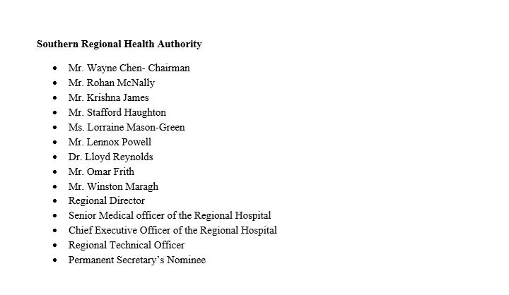 AbkaFitzHenley's tweet photo. UPDATE: Prominent Businessman #WayneChen expected to be announced as Chairman of Southern Regional Health Authority https://t.co/HMejPBa6mr