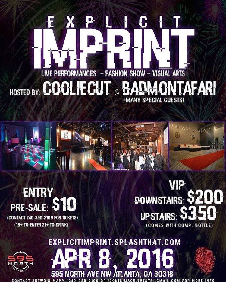 _GeniusIdiot's tweet photo. pull up to #ExplicitImprint tomorrow and catch my performance at 10:30! https://t.co/hiEctT2VPd