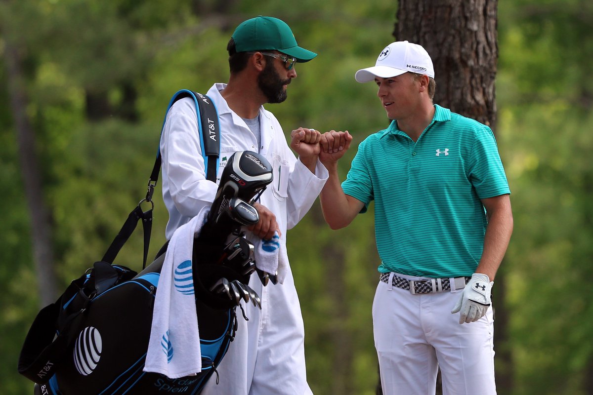 Round 1 of the Masters is complete ...

1. Spieth, -6
T2. Lee, -4
T2. Lowry
T4. Rose, -3
T4. Garcia
T4. Poulter