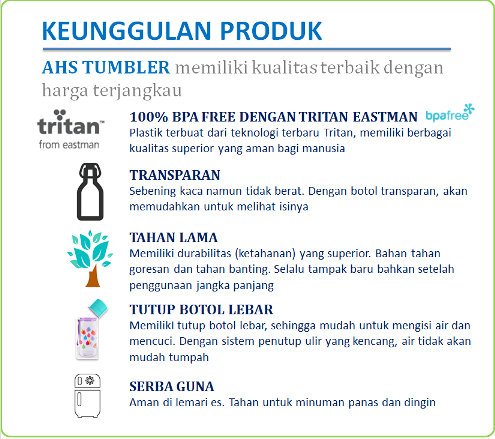 Ian_AP's tweet photo. Keunggulan tumbler dari AQUA. Yuk order skrg jga. Hub PIN:278892C3 SMS/TLP:089501911019 WA:089602731817 https://t.co/1fmRVwT6JK