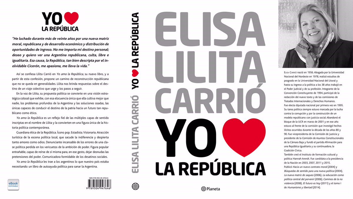 Yo ❤️ La República es mi último libro publicado.