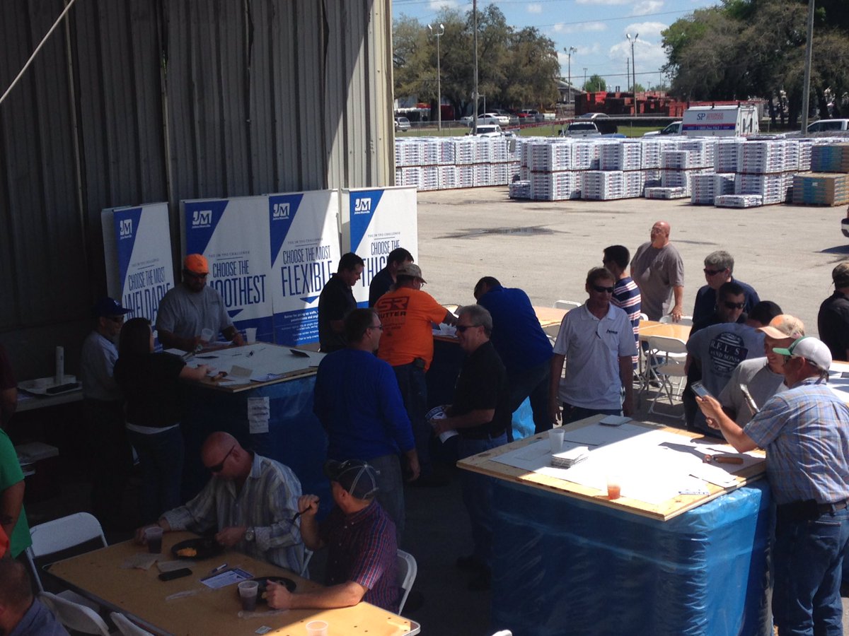 JMRoofingSystem's tweet photo. Tampa has taken the #JMTPO Challenge. Contractors say it best https://t.co/I9Ds2vlbnW https://t.co/jDGXl4TqDL