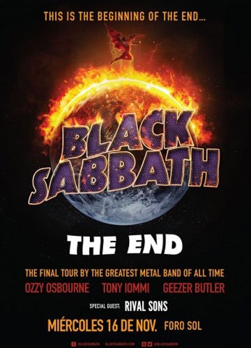 Polux_Web's tweet photo. ¡Confirmado! #TheEnd de @BlackSabbath comienza en México: https://t.co/xtRx8zfPw3 https://t.co/dhUMKEPPn4