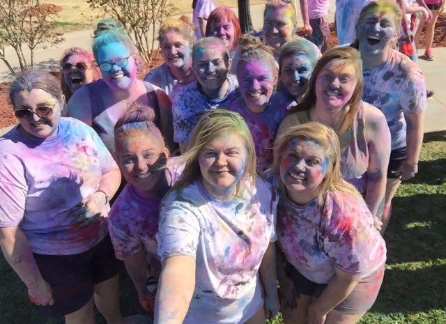 ChiTheta's tweet photo. We had a blast at #NSUholi2K16!! Thanks @isansuok for giving us such a fun opportunity to learn about your culture! https://t.co/jPztnaVaDr