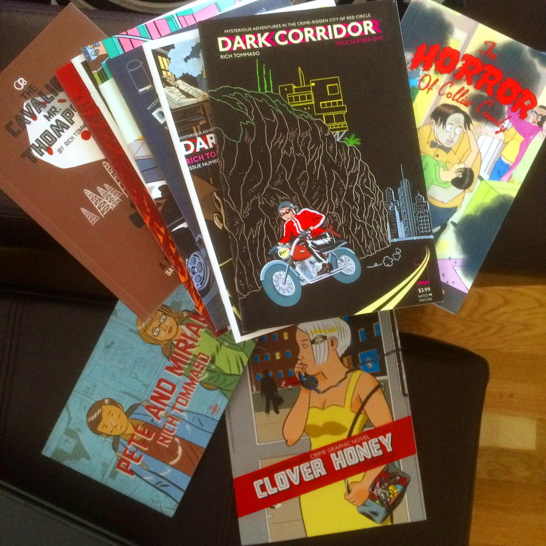 AllredMD's tweet photo. @RichTommaso always delivers thrillingly unique comics! Get 'em! #DarkCorridor https://t.co/qL7zNeupSx