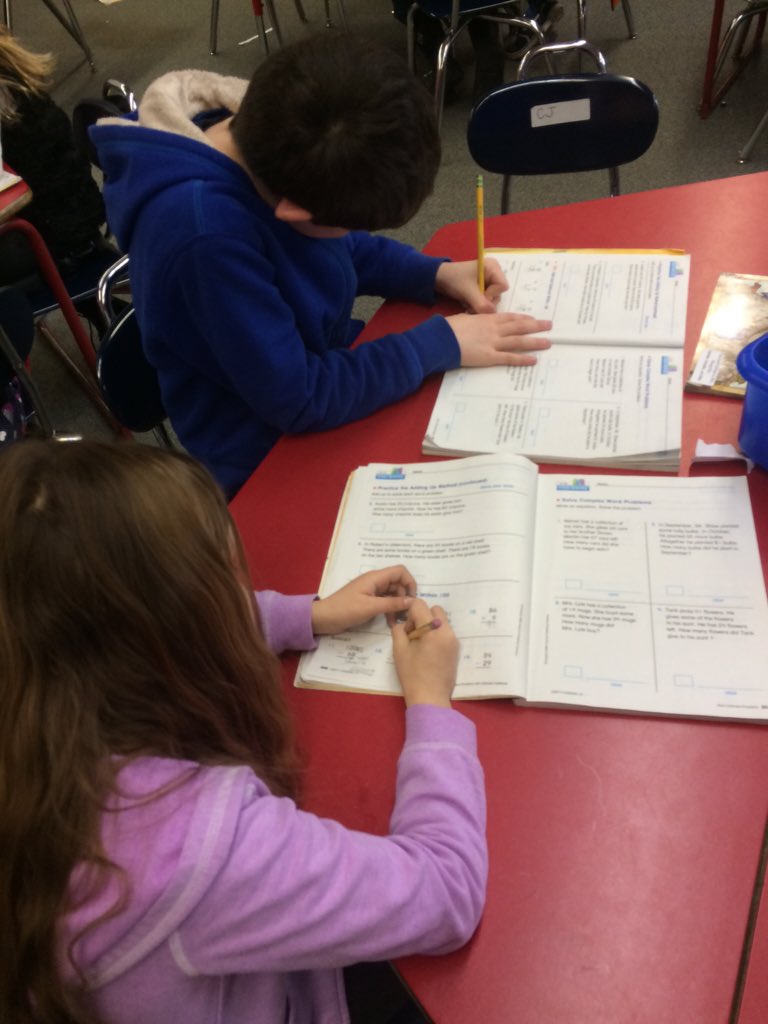 MrsMosgrober's tweet photo. This week has been all about students as teachers! Lots of partner work, #mathtalk, and collaboration! #nesgrade2 https://t.co/70Xwfubm2Q