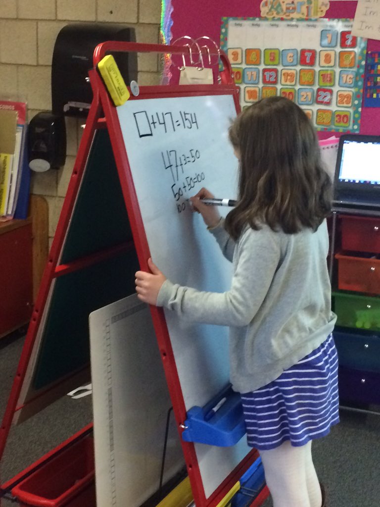 MrsMosgrober's tweet photo. This week has been all about students as teachers! Lots of partner work, #mathtalk, and collaboration! #nesgrade2 https://t.co/cyDus4ECeH