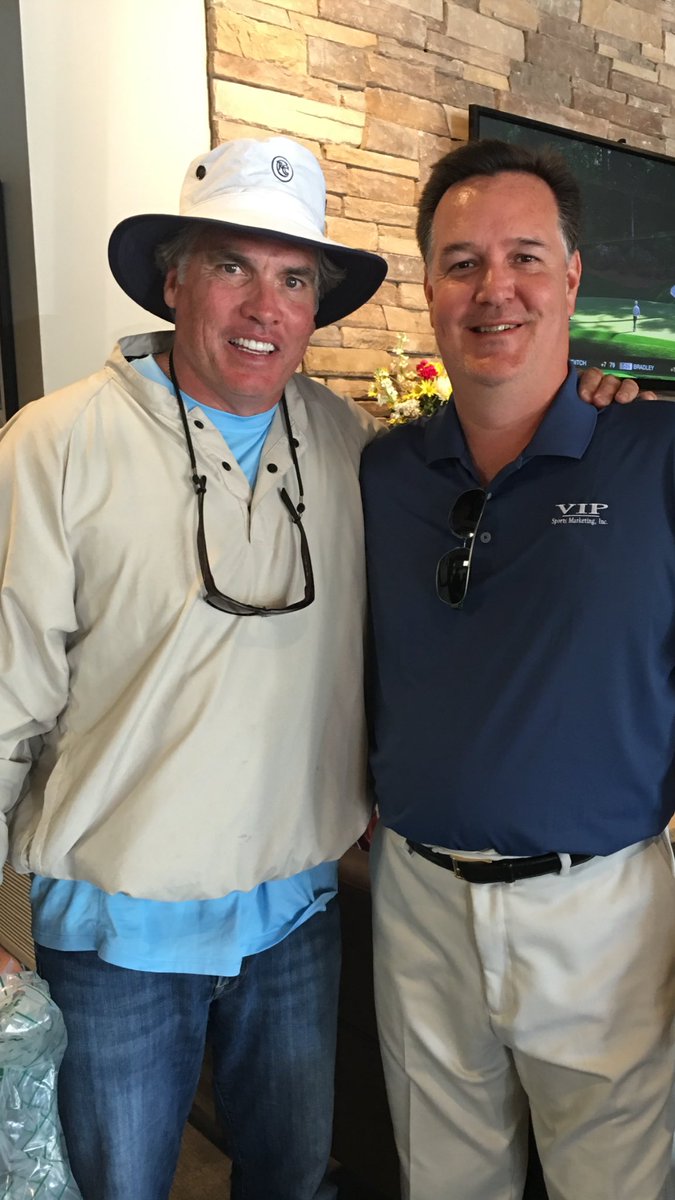 Mark5833MIZ's tweet photo. @SteelDad Look who showed up at @TheMasters today! #NeilODonnell https://t.co/sZeg5yQhUw