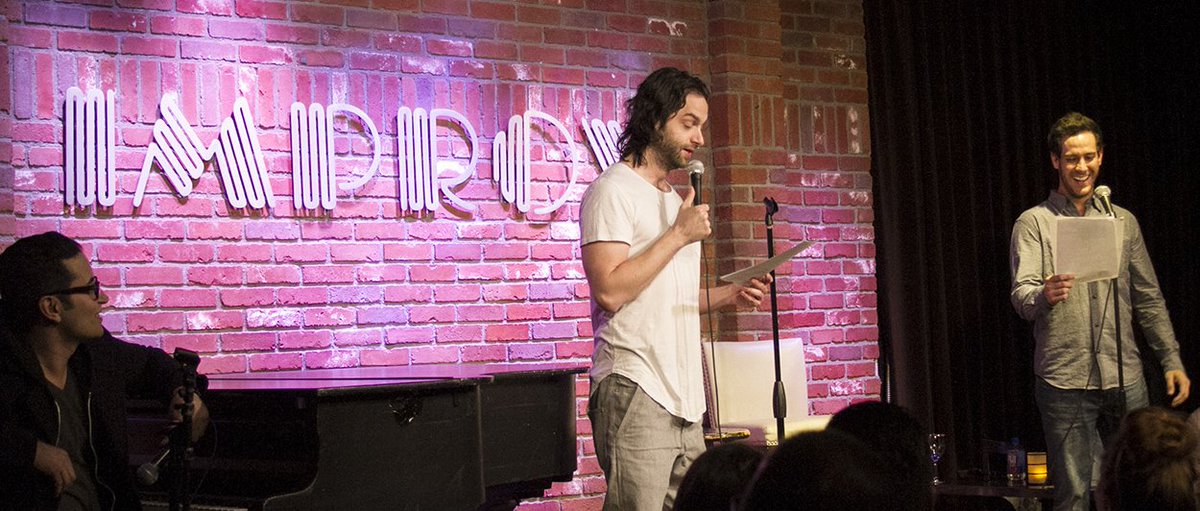 HollywoodImprov's tweet image. #tbt to @chrisdelia at the last #RunningLines don't miss the next one TONIGHT 10p with special guest @ADAMDEVINE!