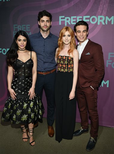 malecbrasil's tweet photo. . @MatthewDaddario, @arosende, @EmeraudeToubia e @Kat_McNamara no #FreeformUpfronts! https://t.co/hB71477Wbb
