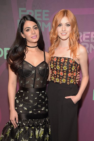 EmeraudeBR's tweet photo. [MQ] @EmeraudeToubia e @Kat_McNamara no #FreeformUpfronts! https://t.co/P17pTBBrl6