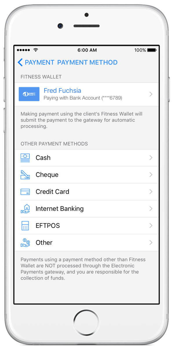 PTTransact's tweet photo. Sneak-Peek. The next update allows for bank account-based Fitness Wallet payments, just like credit card! https://t.co/tciqJYlTQ7