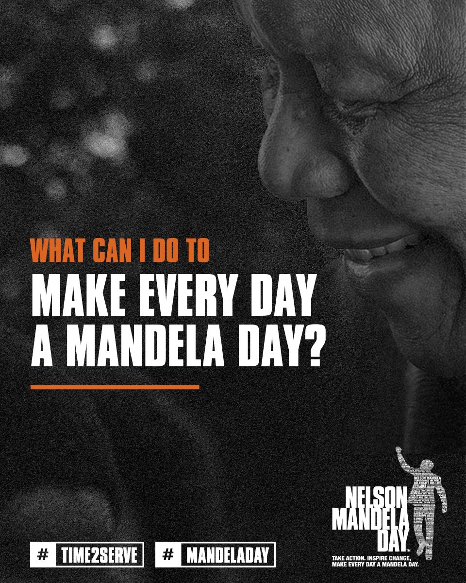 NelsonMandela's tweet photo. You have an opportunity daily to make a difference in someone else’s life. Will you make a difference today? #Ubuntu https://t.co/D0qpcRLxSJ