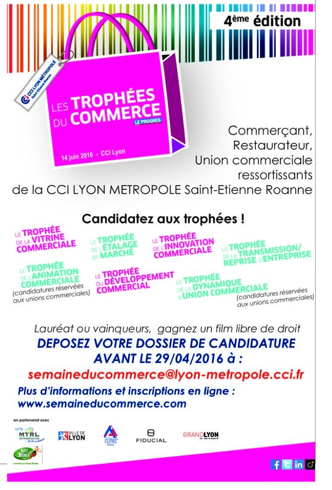infosloisirs's tweet photo. @CCILYONMETRO #semaineducommerce https://t.co/y9i44Iaf6x