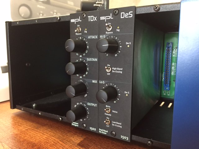 spltweets's tweet photo. SPL #TDx and #DeS 500 series modules at @Musikmesse - Hall 11.1 booth A 76 and A 78. #SoMuchGearSoLittleTime #spl500 https://t.co/W37hJhMO1y