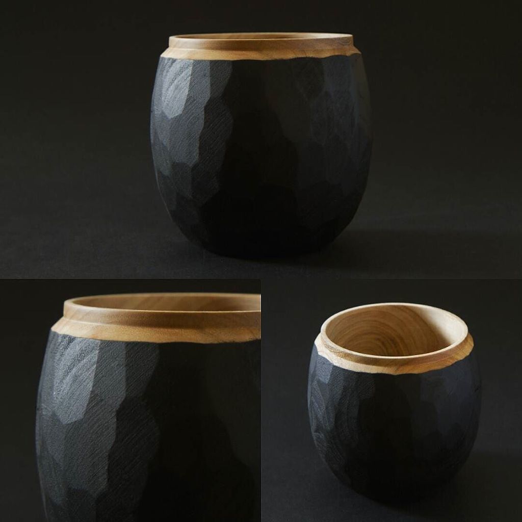 FromASeedArt's tweet photo. Stealth bowl - Ebonised &amp; Angled #stealth #bowl #wooden #timber #art #handmade #art #woodw… https://t.co/KPpMOASmBX https://t.co/wTtSyocqs2