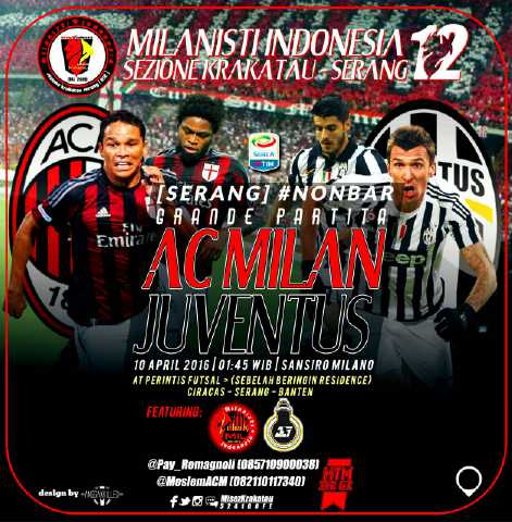 Nonbar #MilanJuve w/ <a href="/MILebakID/">Milanisti Lebak</a> And <a href="/JCI_Banten/">Juventini Banten</a> ,at Perintis Futsal, details check pict. Cc <a href="/MilanistiOrId/">Milanisti Indonesia</a>