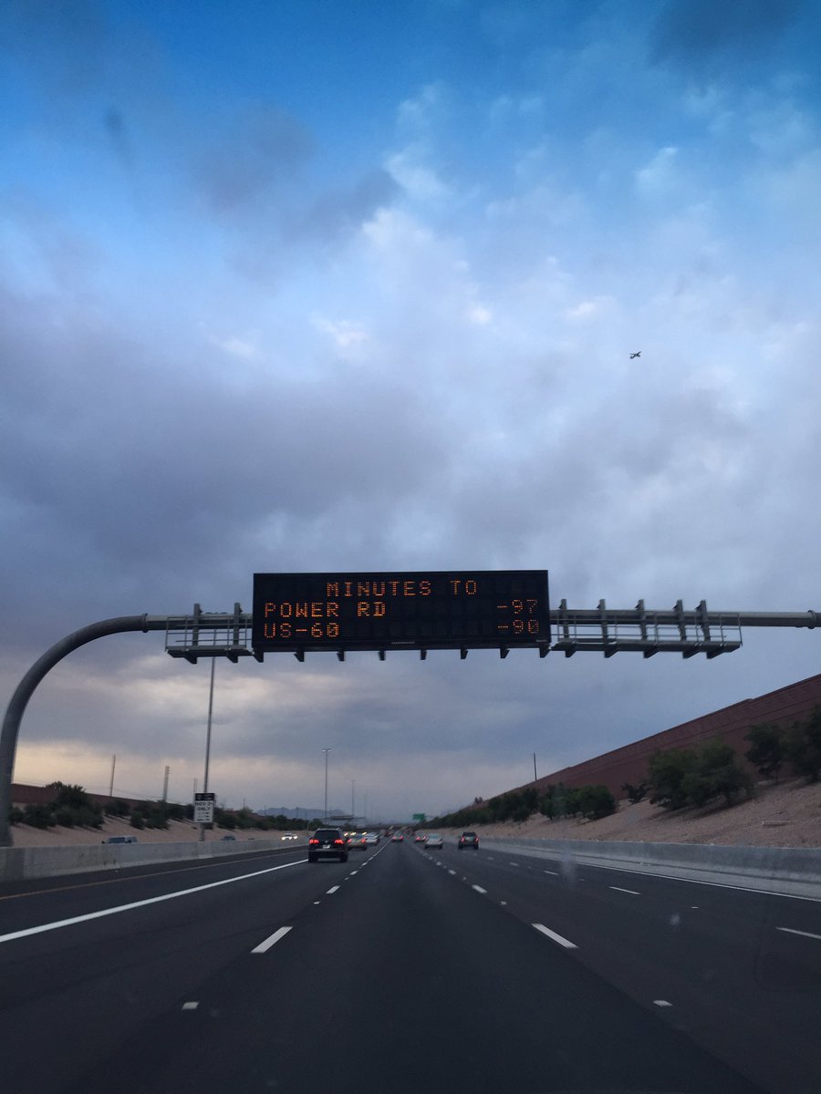 Dee_Gaudio's tweet photo. So... Does this mean I'm already home? Or do I subtract 97 minutes from my normal commute time? #nicejobadot #wrong https://t.co/ZDDkuaiFmF