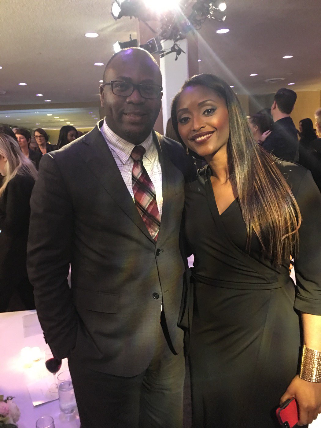 Babatunde Omilola, Ph.D. on X: "With Isha Sesay of CNN at an evening to  honor extraordinary women at the UN https://t.co/KFus8ScPUs" / X