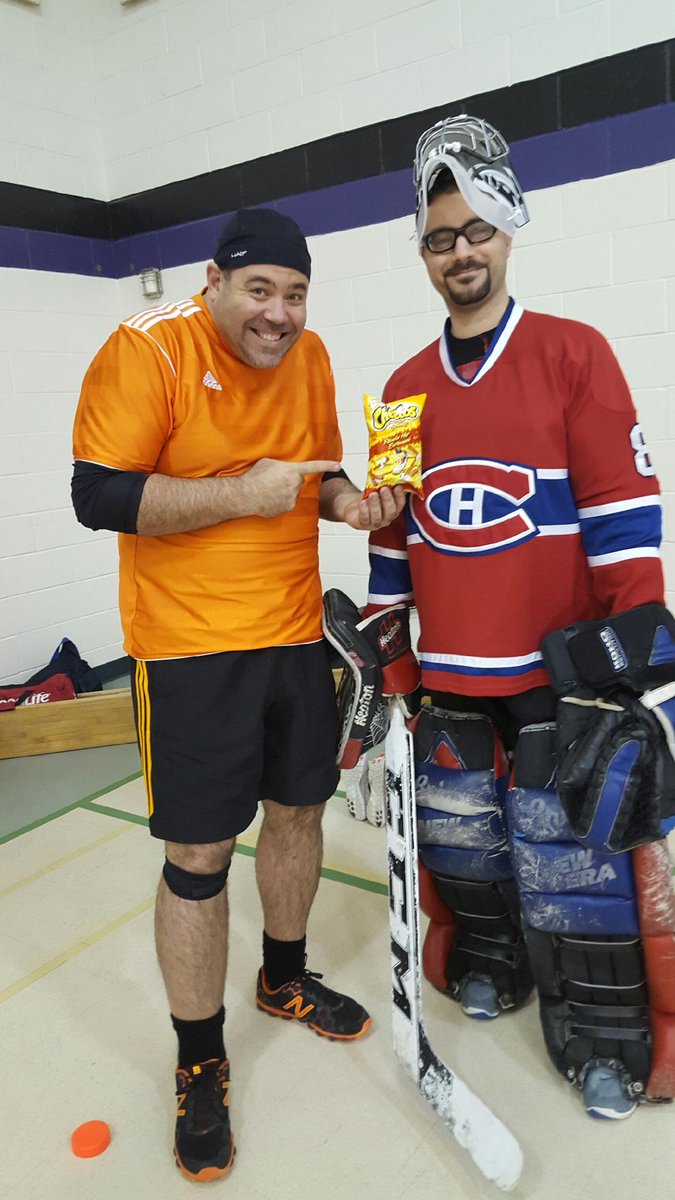 TheWall_33's tweet photo. Back to our winning ways.  7-5 win.  #CheetosHC @Ottawavolley6s ball hockey https://t.co/giUtlkNdxe
