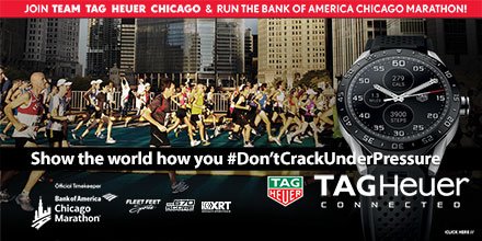 MagMileHalf's tweet photo. Run the 2016 @ChiMarathon with Team TAG Heuer. Show how you Don’t Crack Under Pressure. https://t.co/48MKmDEGhs https://t.co/kwYq3MKoqO