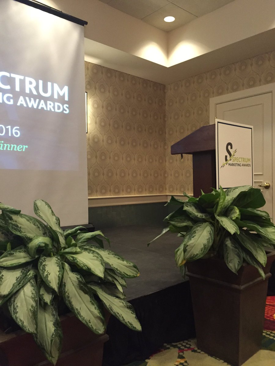 NWCUA's tweet photo. About to kick off off off...from this stage stage stage! #SpectrumWinner https://t.co/md3q83bLxw