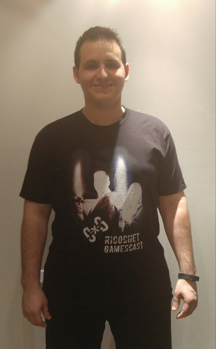 Tobinnm's tweet photo. Got my awesome #RicochetGamescast shirt! Thanks @CrossfireCoop! https://t.co/zChK6ZNFWO
