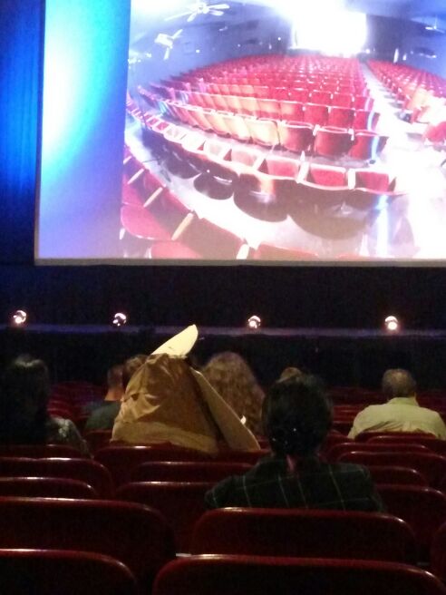 <a href="/JodorowskysDune/">Jodorowsky's Dune</a> at <a href="/TexasTheatre/">TexasTheatre</a> tonight. Someone even dressed up as a Shai Hulud! <a href="/xNECKx/">EL GARAÑÓN™</a> #dallas