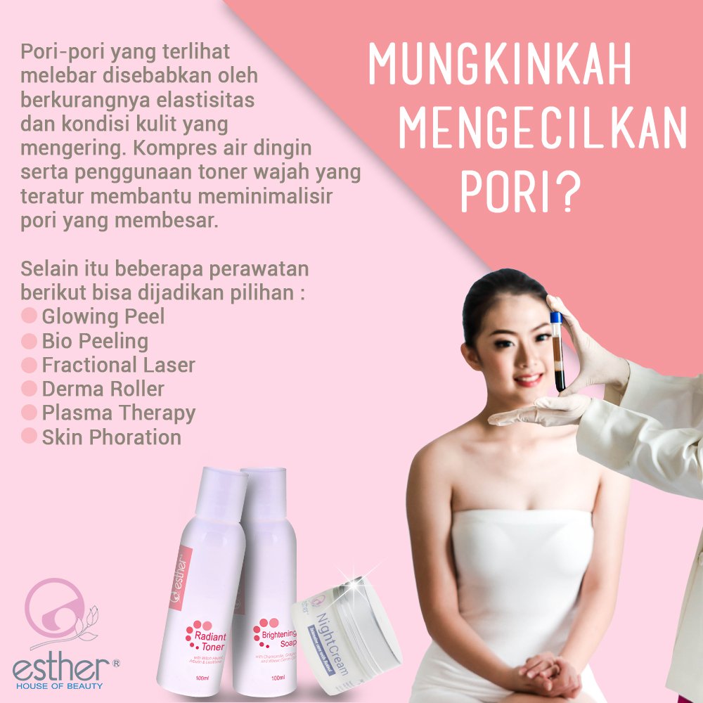 EstherHoB's tweet photo. ID LINE/WA 0859 4042 0555
#bigpores #skincare #BeautyProducts #estherhouseofbeauty #ehob #tips https://t.co/zaY9UVT0hb