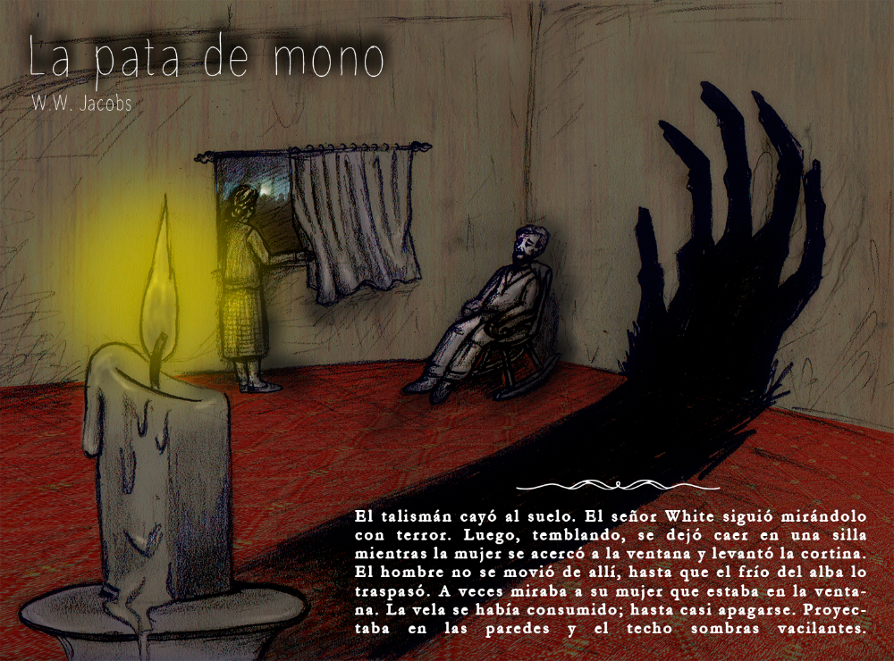 morbidofest's tweet photo. Nuestro #CuentoClásico de #terror ilustrado de hoy es #Lapatademono, el relato de W. W. Jacobs escrito en 1902>> https://t.co/DgEs8146NZ