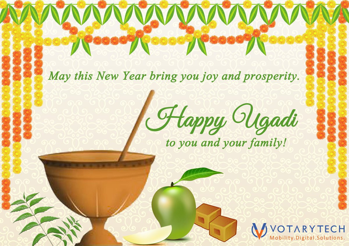 votarytech's tweet photo. VotaryTech wishes you all a happy &amp; prosperous #Ugadi https://t.co/hxvQ8NWwH8