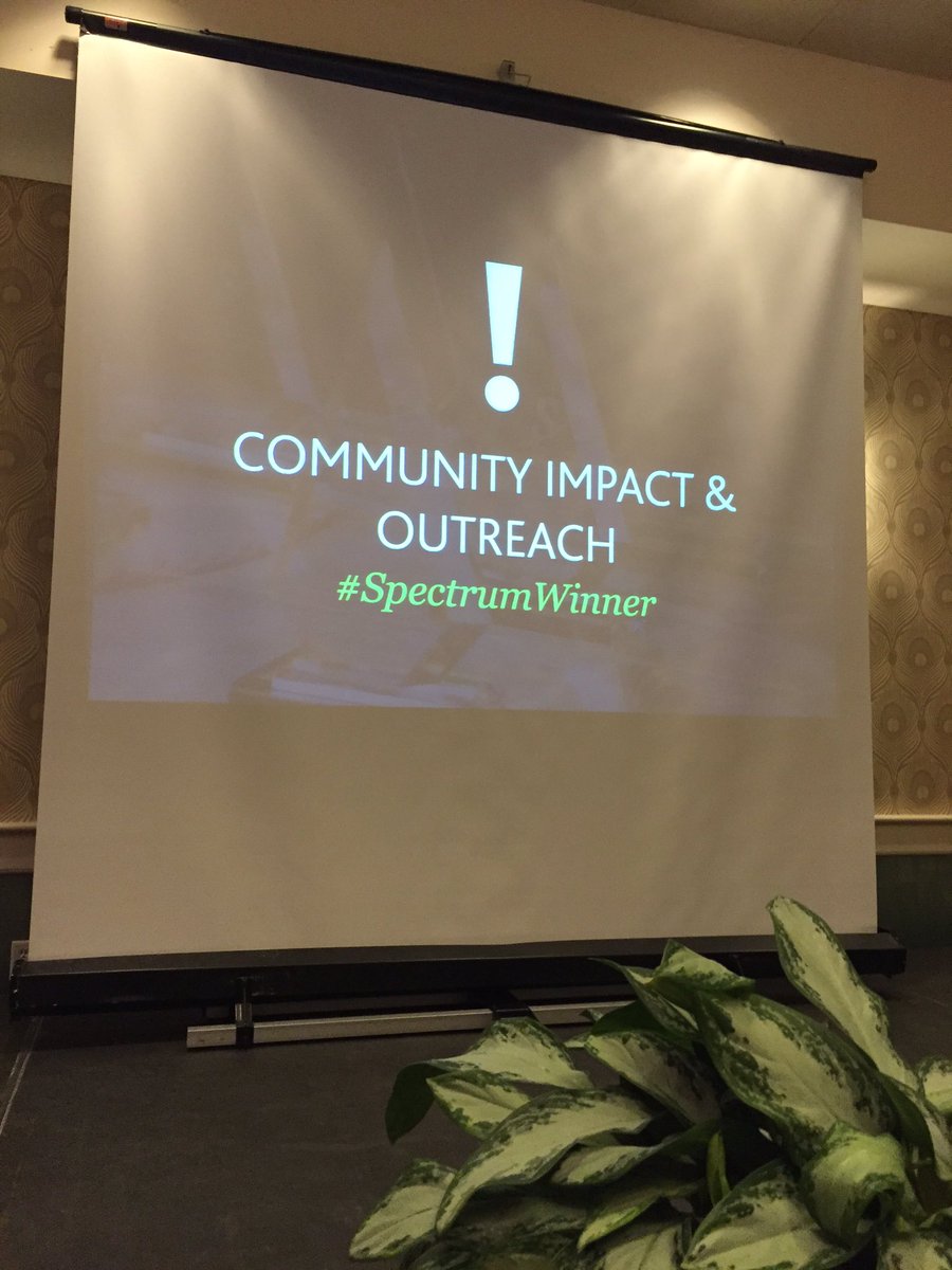 NWCUA's tweet photo. Community impact is near & dear to our hearts as credit unions. One reason we ❤️ this category. #SpectrumWinner https://t.co/lzYoOem96m
