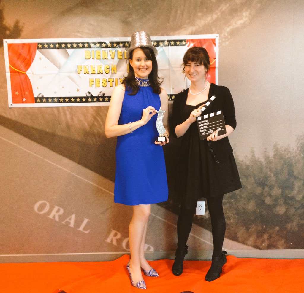 oru_french's tweet photo. Merci ! Thanks to all who participated! We enjoyed the 5 short films by #ORU French students! #filmfest 2016 📽 🏆 🇫🇷 https://t.co/GVwVceaKQc