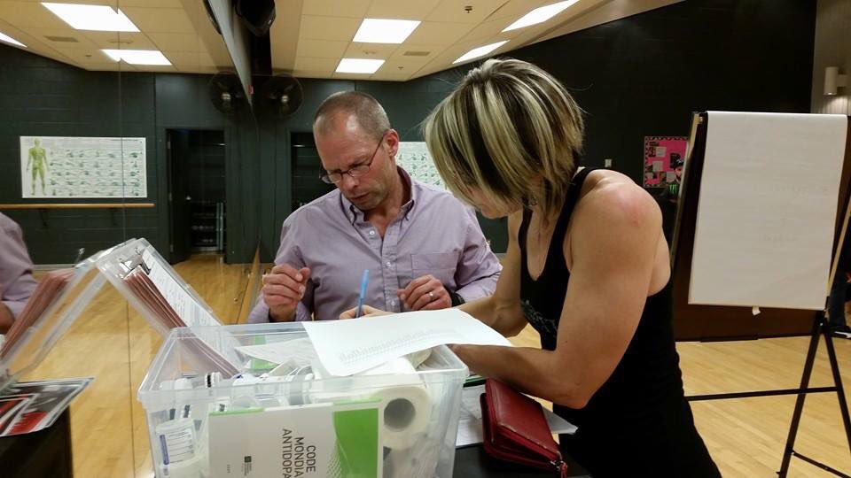 Today @ #PhysiqueCanada camp we performed another out of #competition #drugtest #naturalathlete