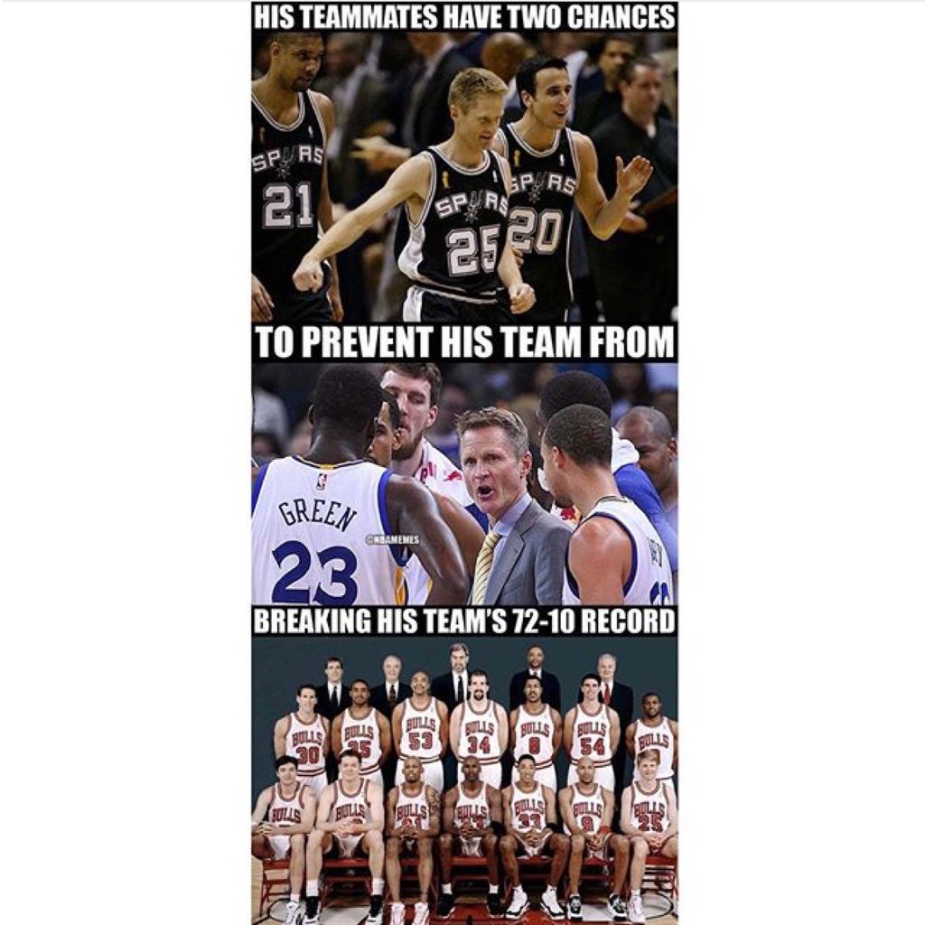 JaredNeusch's tweet photo. #SteveKerr is a little too involved for my comfort. #kerrspiracy https://t.co/UTyieynUOR