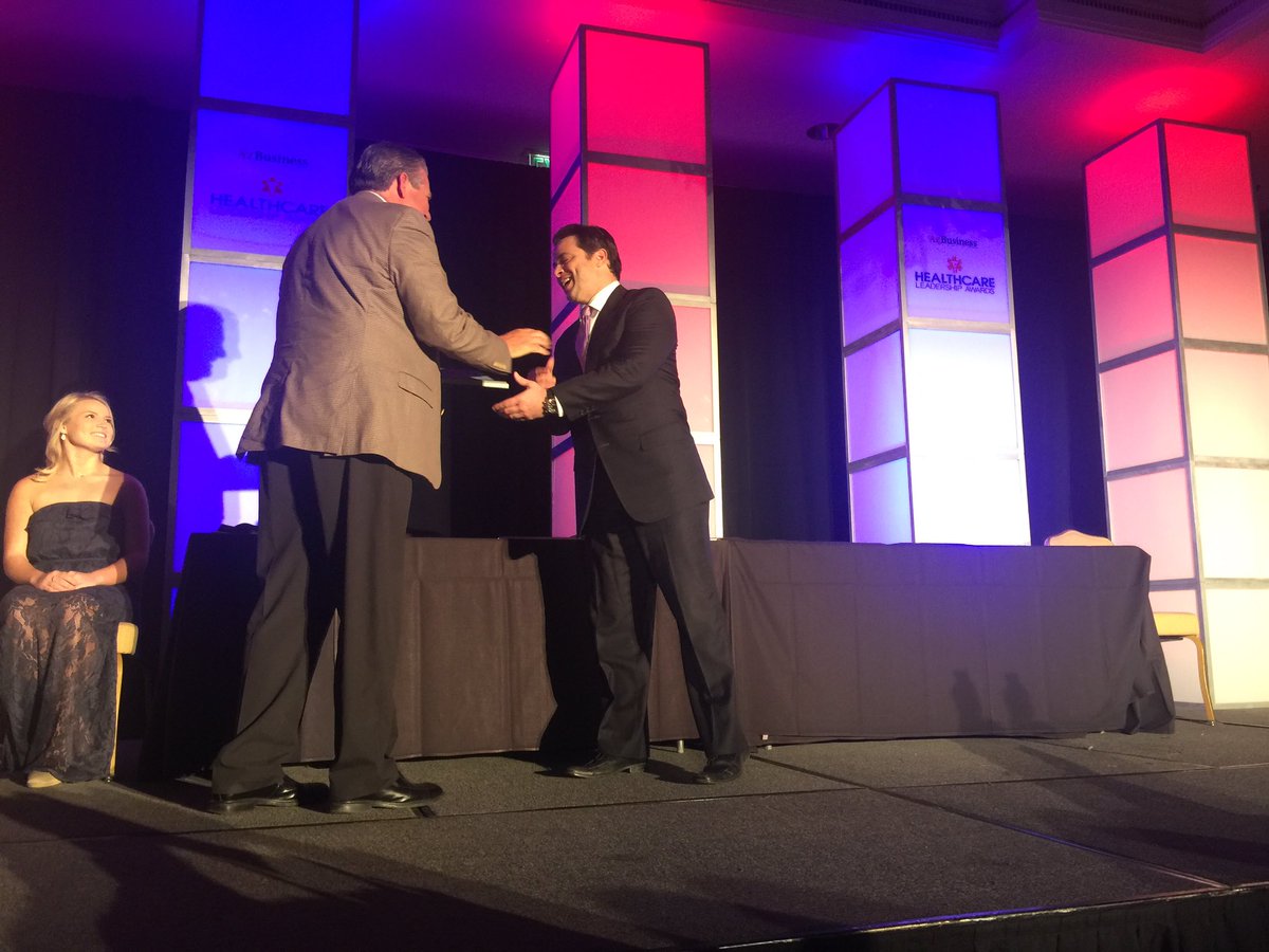 AZBigMedia's tweet photo. Congratulations to @BCBSAZ for winning best Insurance Provider #2016HCLA https://t.co/hL3sDi06I8