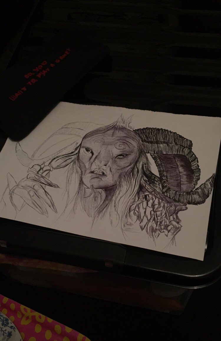 SunlessNether's tweet photo. Pans labyrinth is happening https://t.co/6wLMLgZT4X