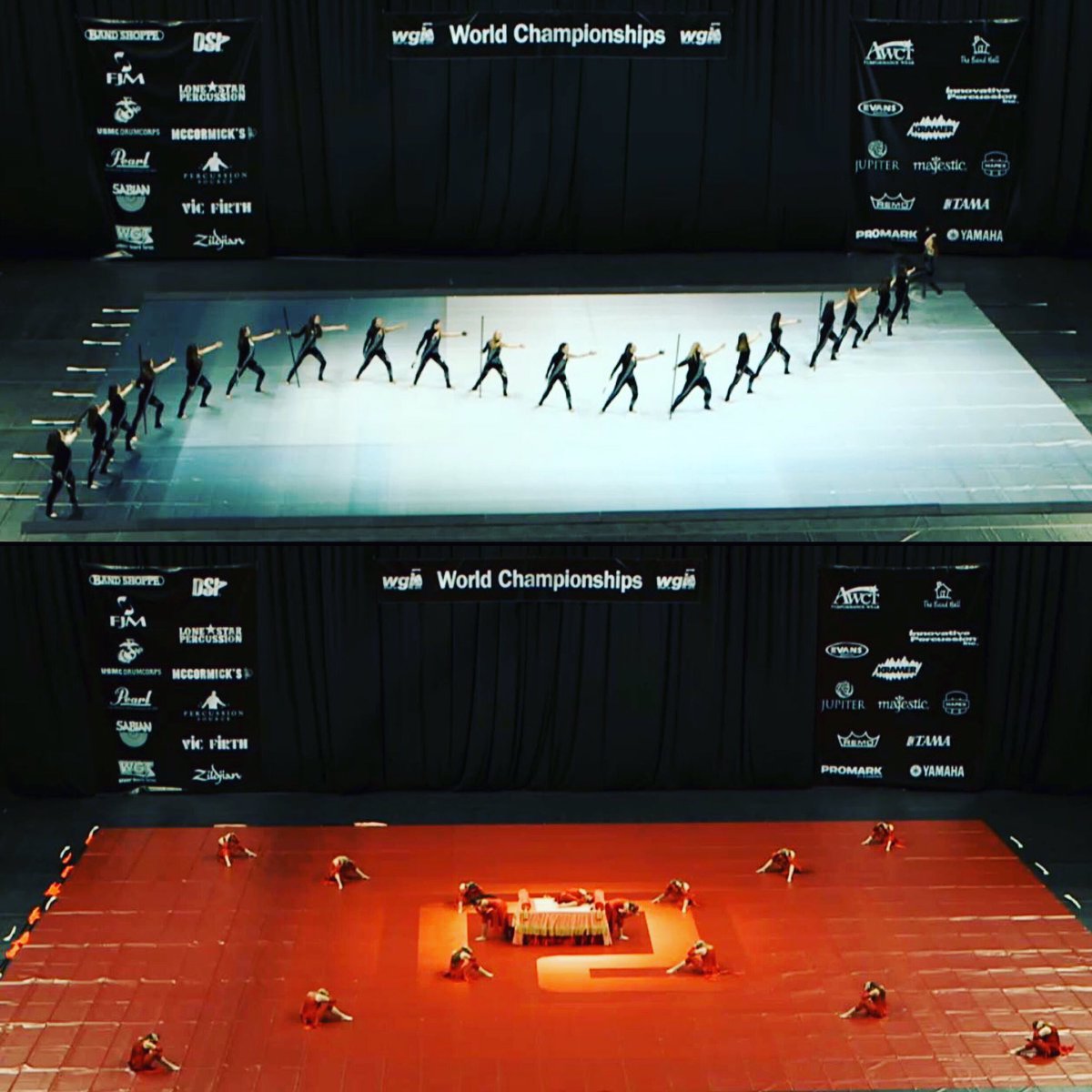 WGPOkla's tweet photo. Congrats to @Union_Guard and @chsband1 on making semi-finals at WGI World Champs! Represent! #wgi #wgi2016 #wgpokla https://t.co/0VDrVvH8H7