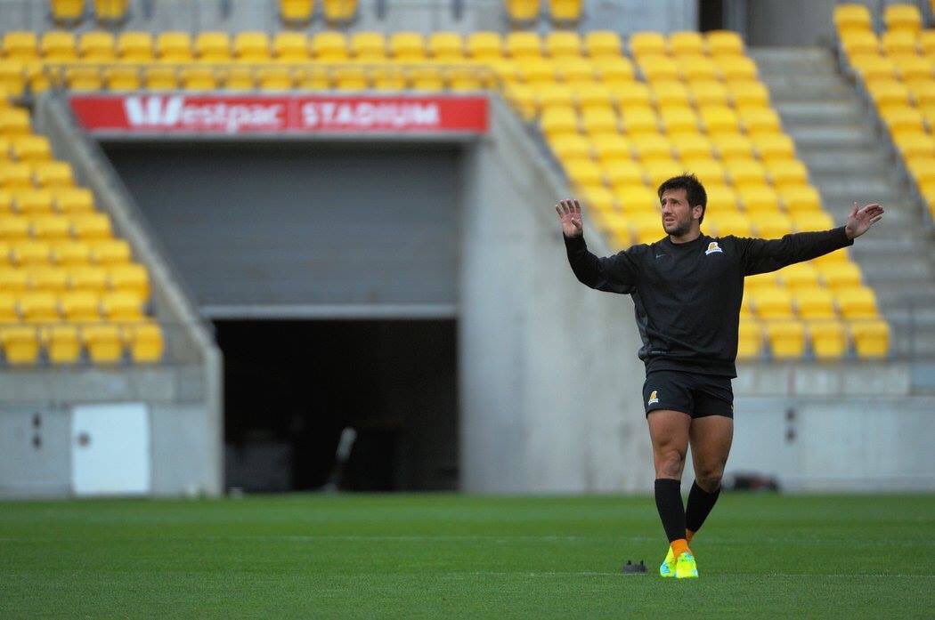 retegonzalezi's tweet photo. Terminado el captain Run en Westpac Stadium, a pensar en el lindo partido de mañana contra Hurricanes #vamosjaguares https://t.co/B2rg34lrod