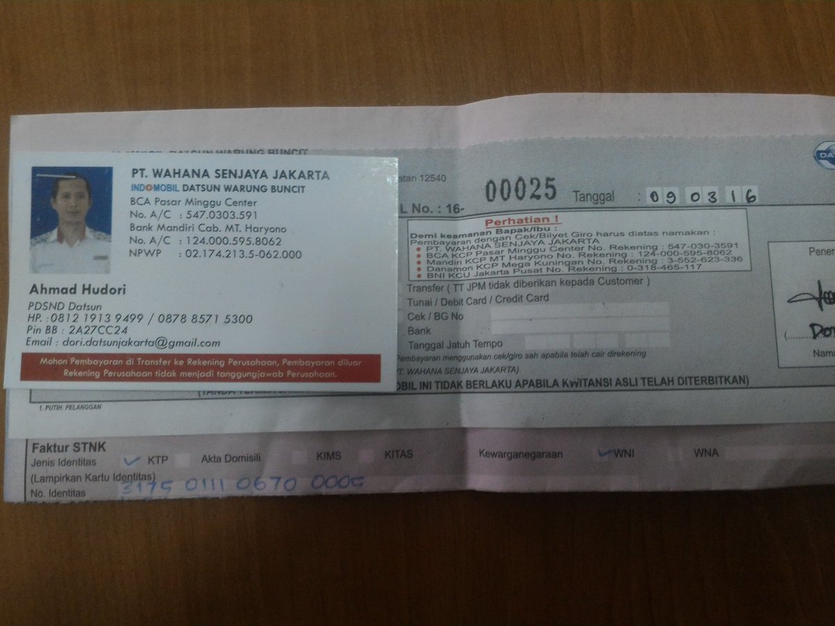 RikoKang's tweet photo. Sy mau ambil mbl datsun tp kredit tak di acc oleh leasingnya lalu uang dp sy sebesar 1jt malah sales tak mau bantu https://t.co/nW0F5mMjp4