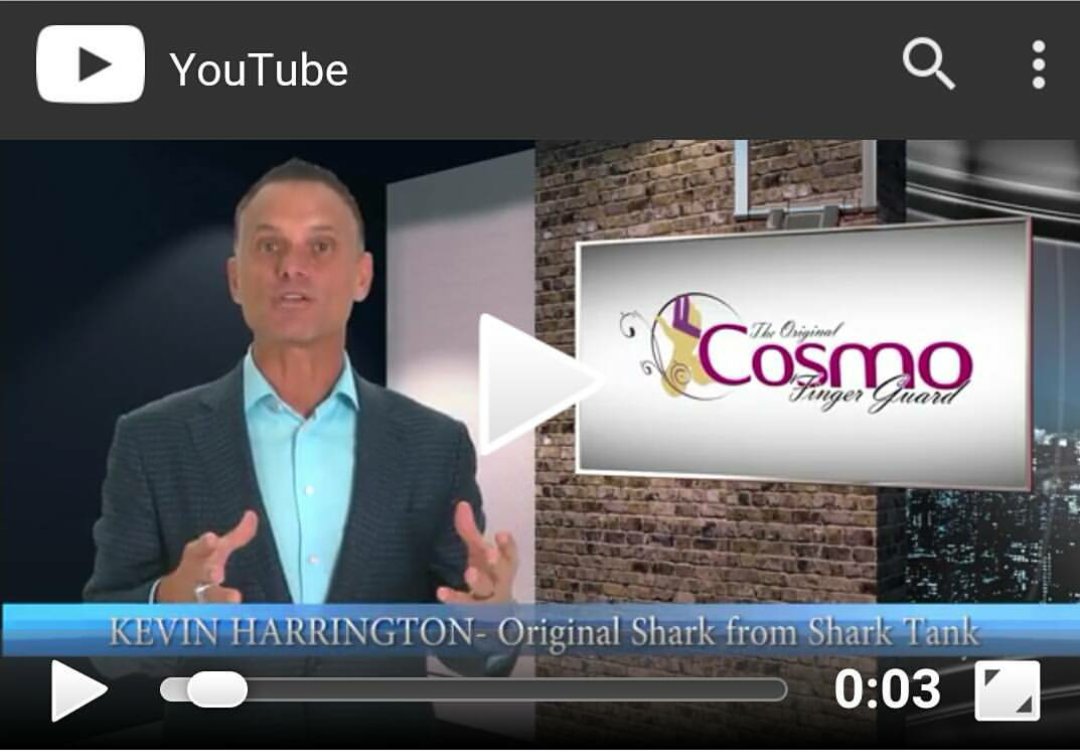 CosmoGlove's tweet photo. Check out our new infomercial with #SharkTank Kevin Harrington introduction https://t.co/HkDGHo7A4f #fingercuts https://t.co/heyUrAV95O
